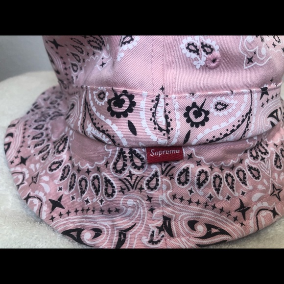 Supreme Bandana Crusher “PINK” SZ M/L - Picture 3 of 7